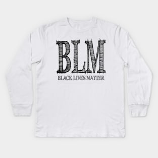 Black Lives Matter Black Kids Long Sleeve T-Shirt